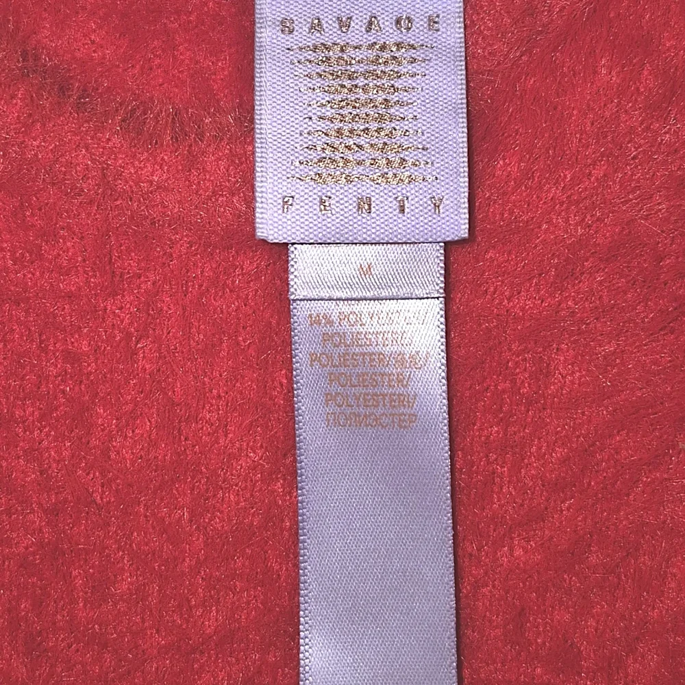 Savage X Fenty Vibrant Red Textile